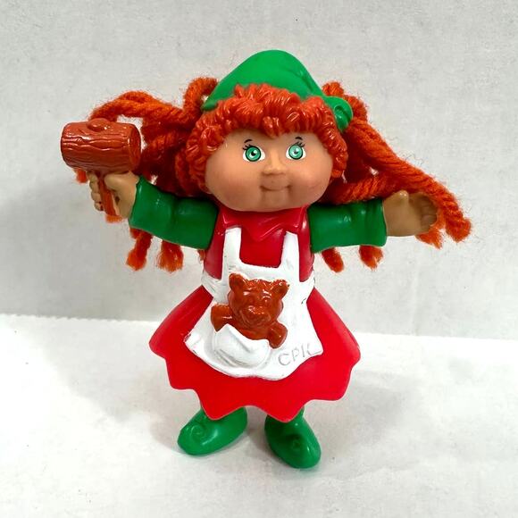 Cabbage Patch Kid Christmas Elf Doll Santa's Helper Figure #2 1994 McDonald's - Picture 1 of 11